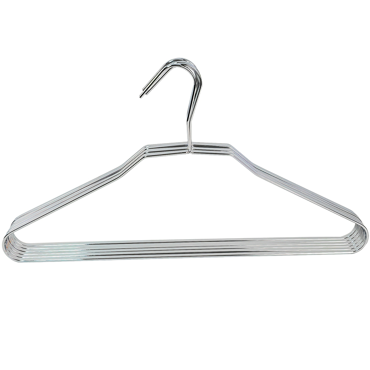 Wire Steel Coat Suit Hanger Shirt Cloth Rack Metal Iron Clothes Hanger