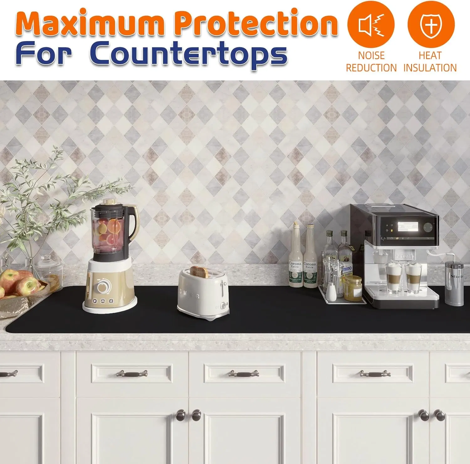 Силиконовый коврик для раковины на заказ