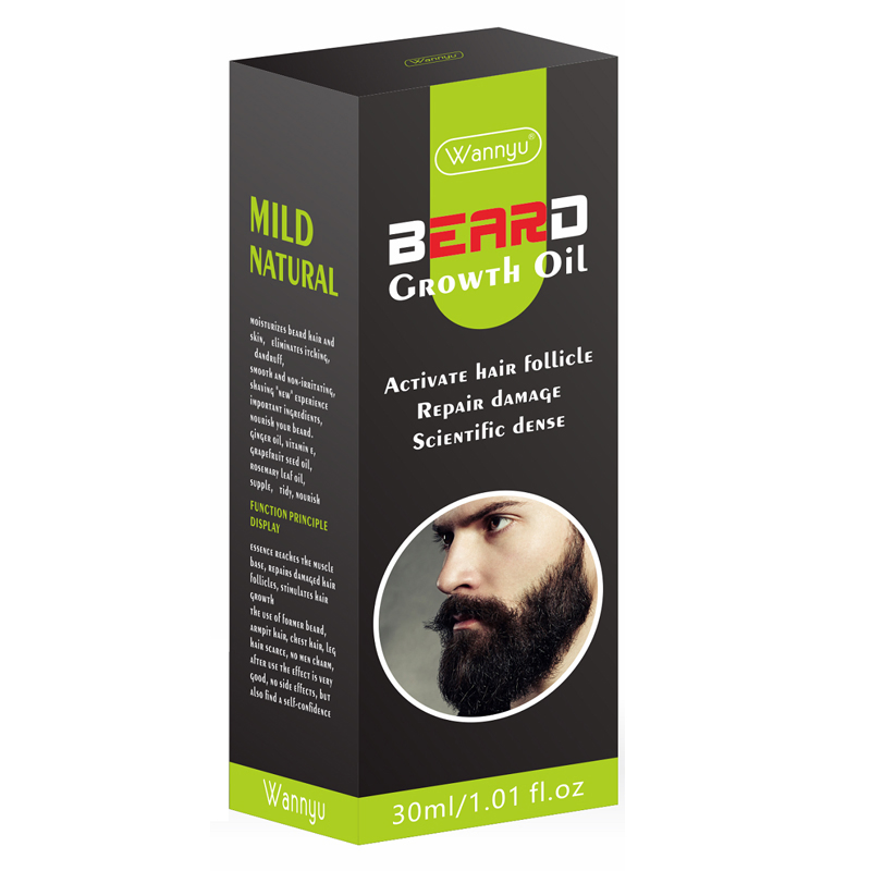 Factory Best Selling Wholesale Natural Moisturizing Feature Private Label Beard Care Oil for Men
