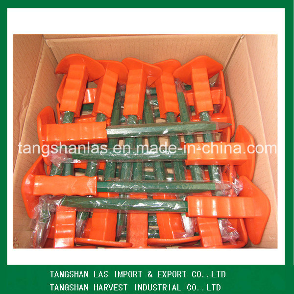 Долото холодное плоское и острое с пластиковой рукояткой