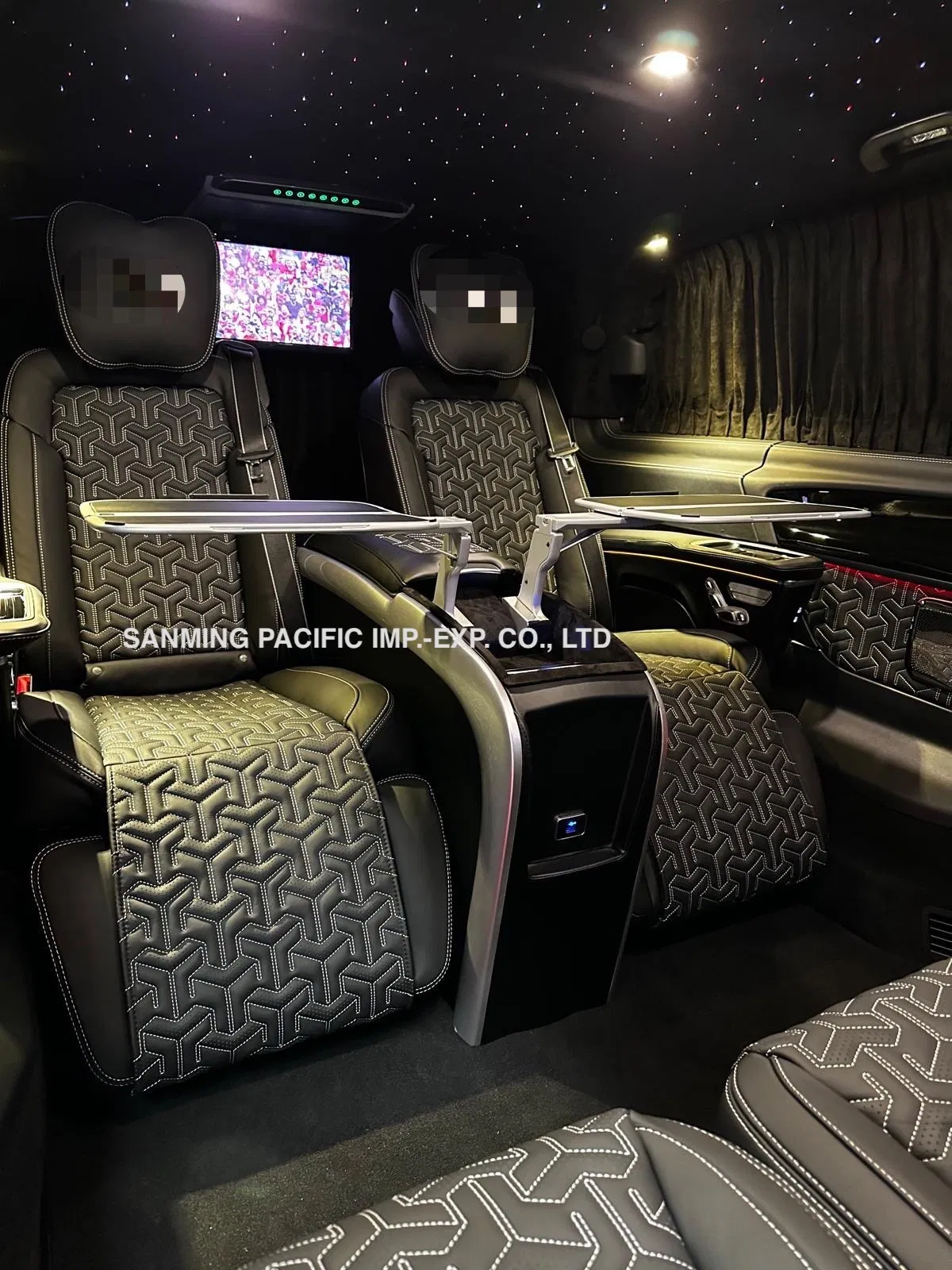 Кожаное VIP-кресло W447 для микроавтобусов Mercedes Vito, V-Class, Metris, Sprinter