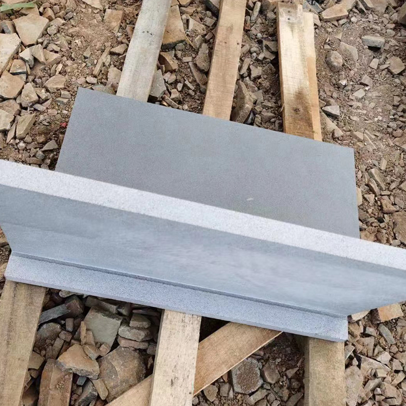 Hainan Black/Grey Basalt Bluestone Volcanic/Lava Stone Honed for Swimming Pool Coping/Paving Tiles