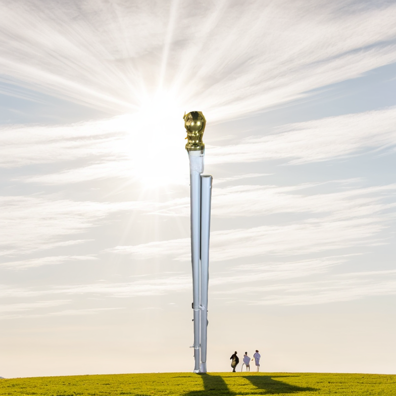 Powder Coated Rotating Flagpole Bracket