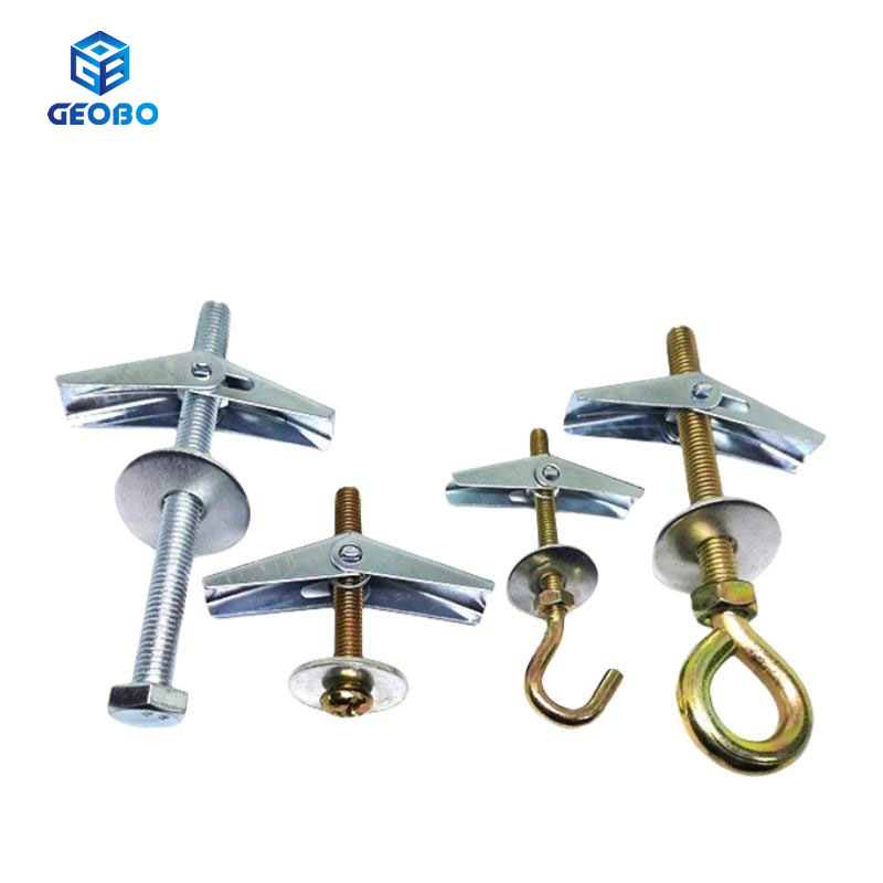 Steel DIY Toggle Bolt Set 12mm Diameter Anchor Bolt Home Improvement Renovation