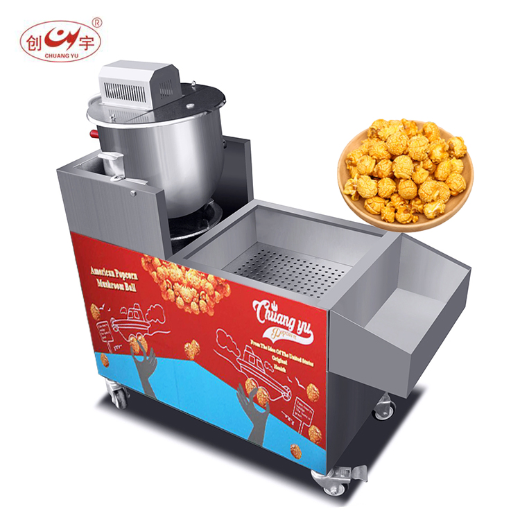 Chuangyu Supply Reliable Quality Pop Corn Commercial Electrical Hot Air Popcorn Machine