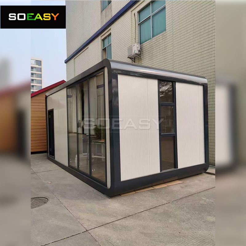 Luxury Fast Installation Living 20FT Portable Container Mobile House Modular Apple Cabin Capsule for Home