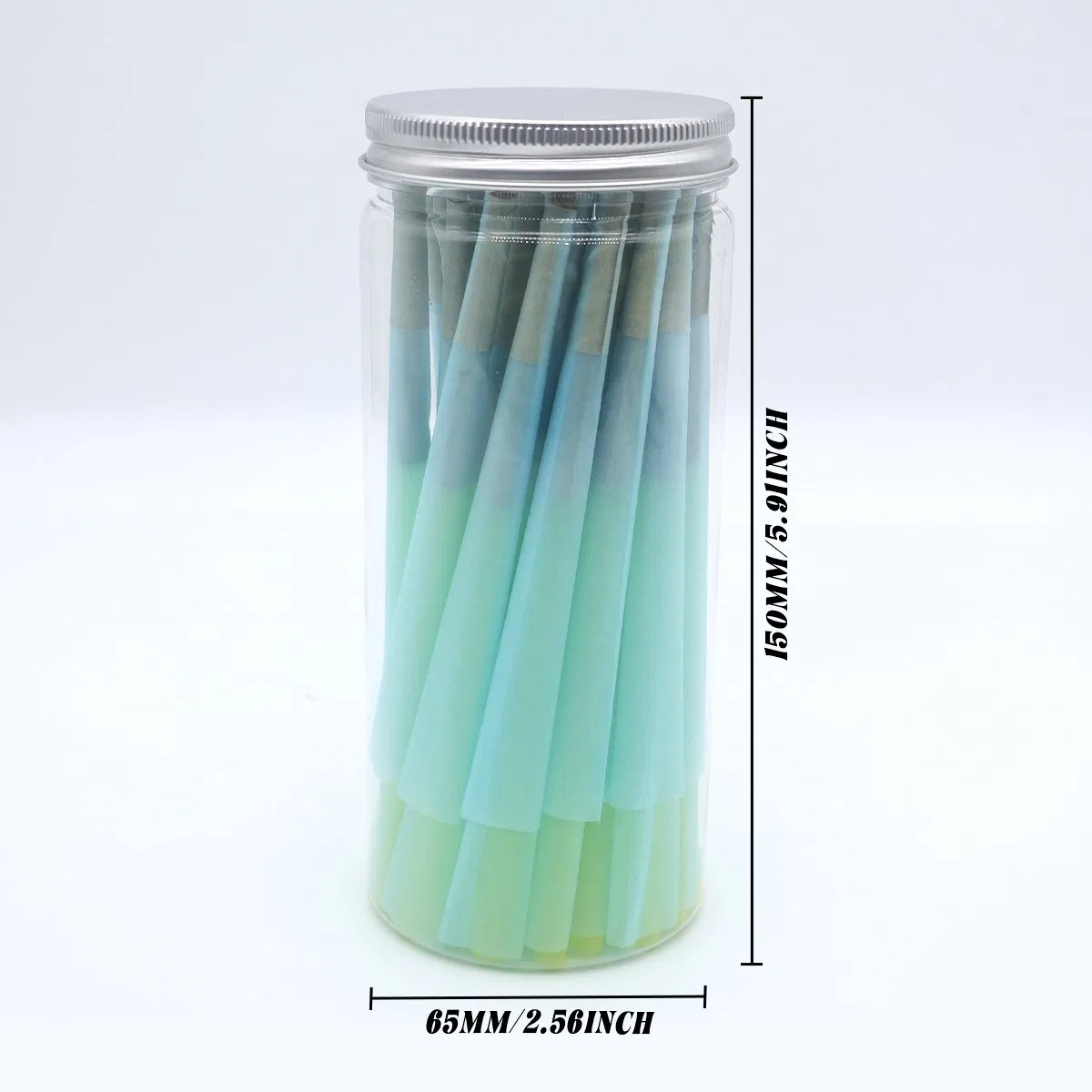 Blue Smoking Accessories Rolling Paper Smoking Product Custom Pre Rolled Cones