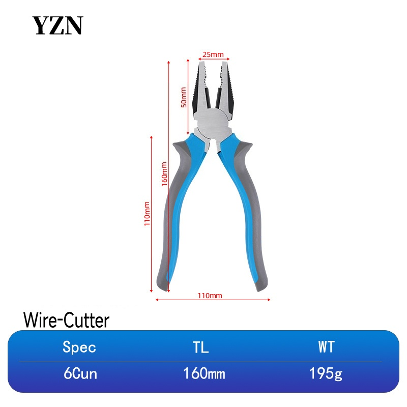 Универсальные пассатижи для дома и ремонта, 10 шт.