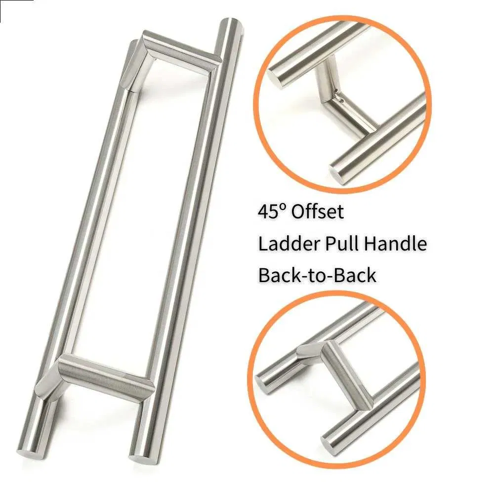 Guangdong Bathroom Accessories Stainless Steel Handle for Glass Door Aluminum Door Handle