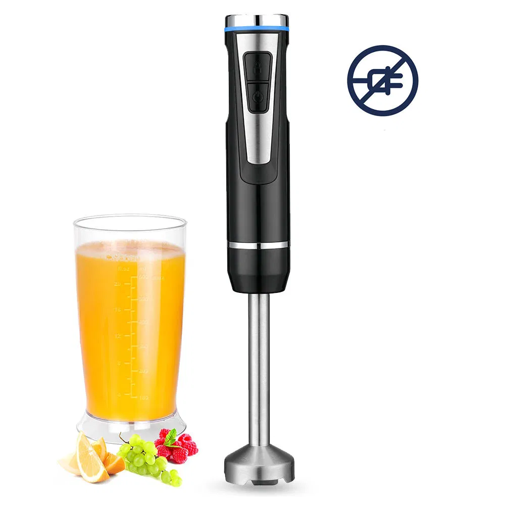 Multifunctional Outdoor 200W Type C Rechargeable Cordless Hand Blender Rechargeable Blender