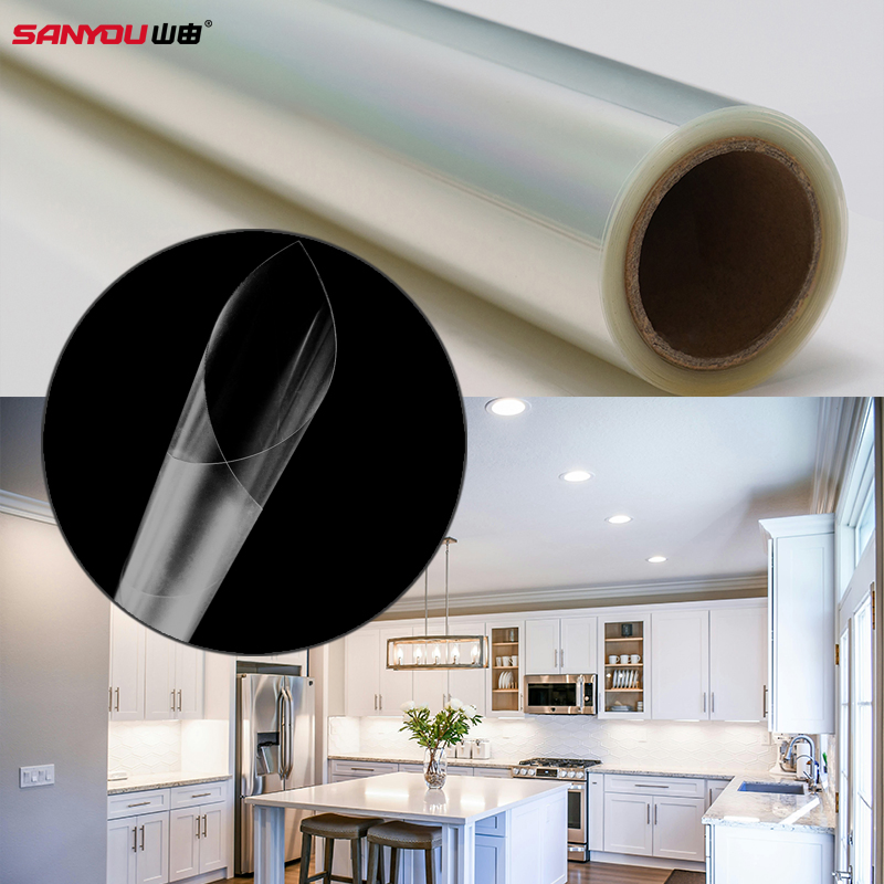Factory Production Gloss and Matt Style Pet Material Stone Protective Decorative Film Protect Your Furnitures