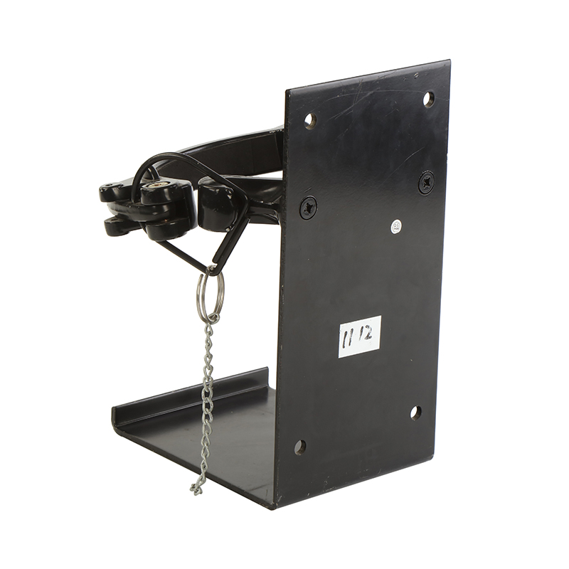 Black American Style Fire Extinguisher Bracket Fire Fixing Bracket Metal Bracket