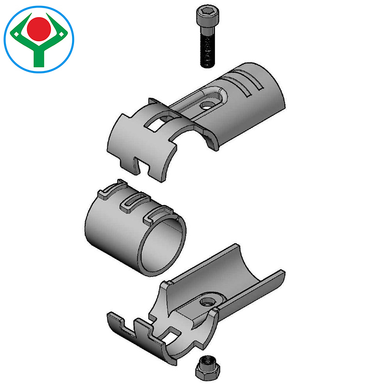 Ys-10 in Stock Tee Hinge Steel Metal Joint Set Connector for Door Movable Separator and Foldable Shelve