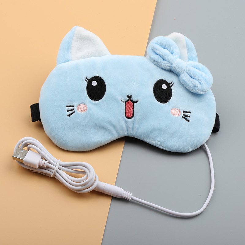 New Design Wholesale Hot Compress Ice Pack USB Charging Steam Eye Mask