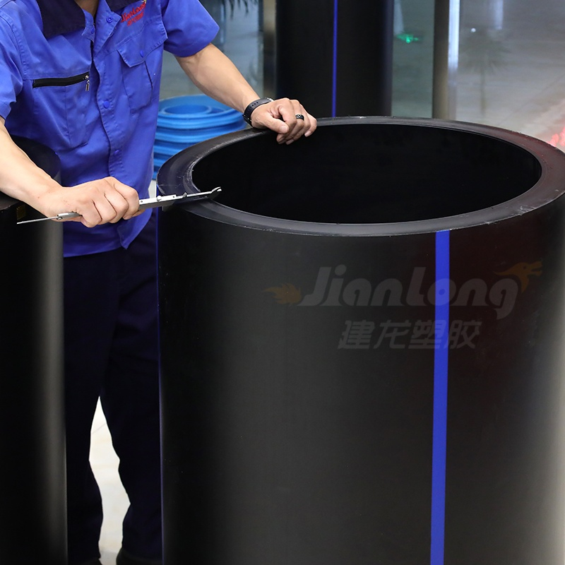 Chemical Corrosion Resistant Polyethylene Flexible PE HDPE Pipe for Industrial Fluid Transfer Chemical Drainage