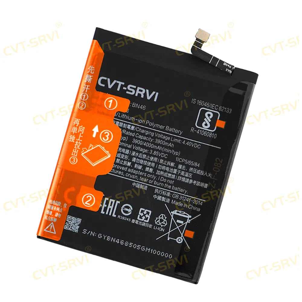 Аккумулятор для Redmi Note 8/9/10/12 PRO, 3500 мАч