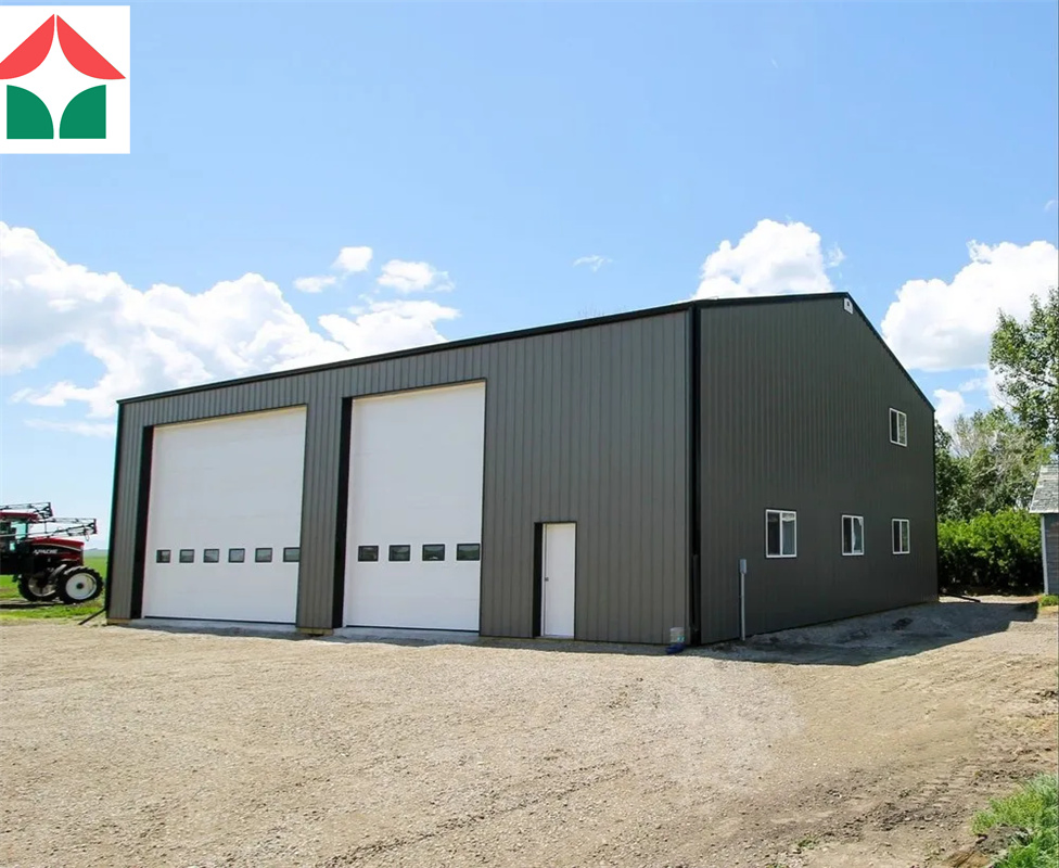 Pre-Engineered Industrial Design Style Steel Shop