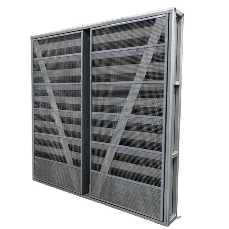 European Certified Acoustic Louver Door - Maintaining Silence at The Entrance of Cool Towers