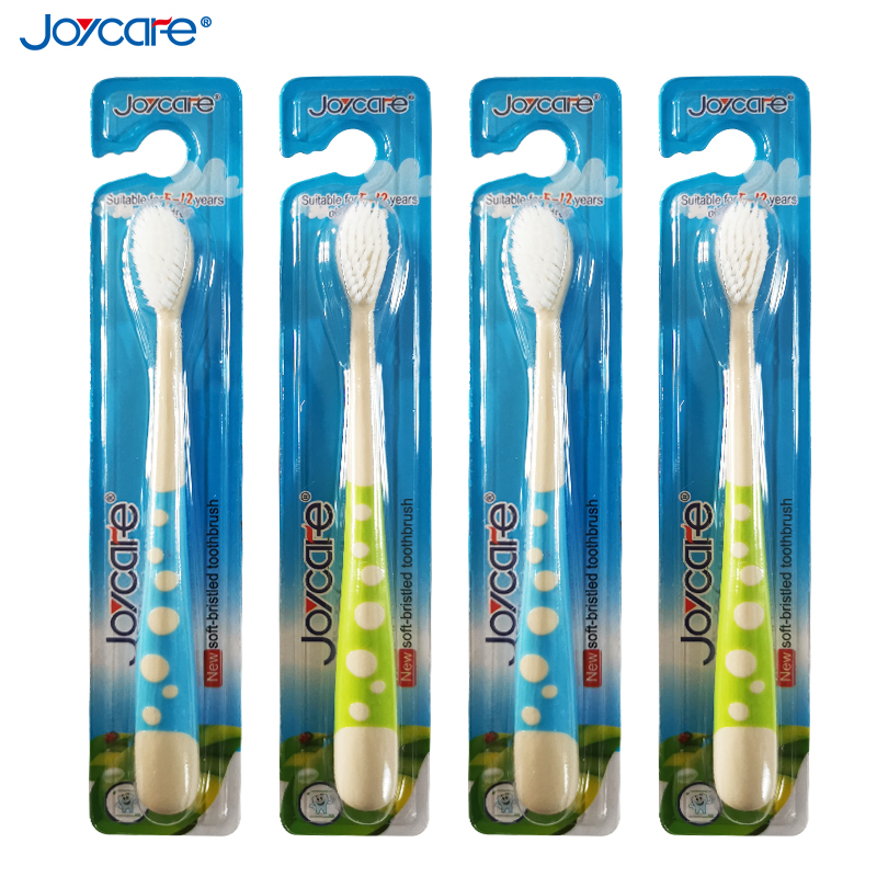 Wholesale Free Sample Super Soft Bristles 5-12 Years Cute Design Kid Toothbrush