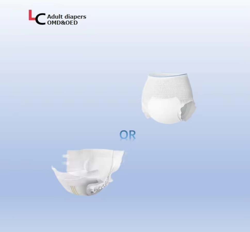 Free Sample Wholesale Disposable Adult Diapers for Elder Old People Cheap Price Ultra Thick Adult Pull on Diaper