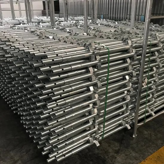 Adjustable Kwikstage Scaffolding with Hot DIP Galvanized Surface and Complete Accessories for Construction