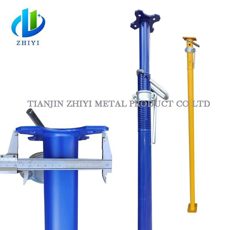 Building Metal Powder Coated Adjustable Steel Scaffolding Prop