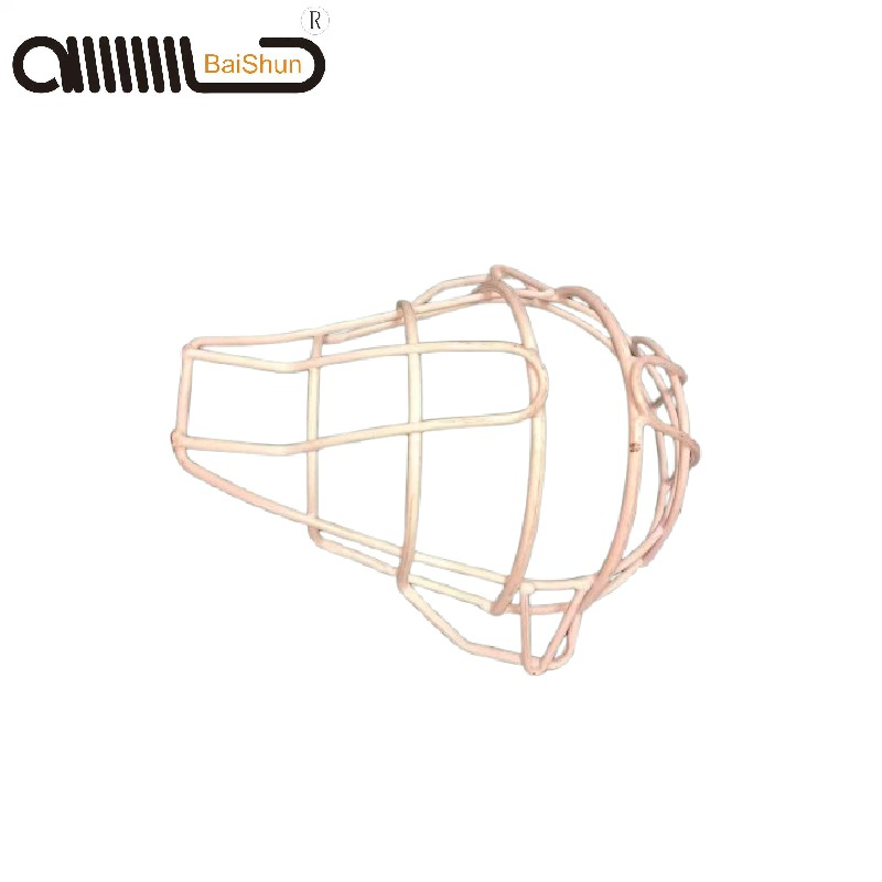 Metal Baseball Helmet Baseball Batting Helmet Face Shield Wire Forming for Sports