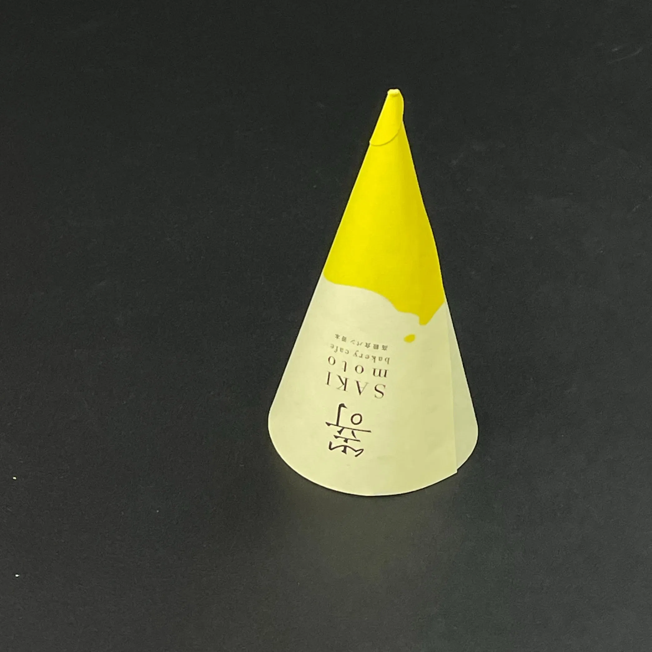 Custom Dessert Ice Cream Cone Sleeve Wrapper Paper Packaging