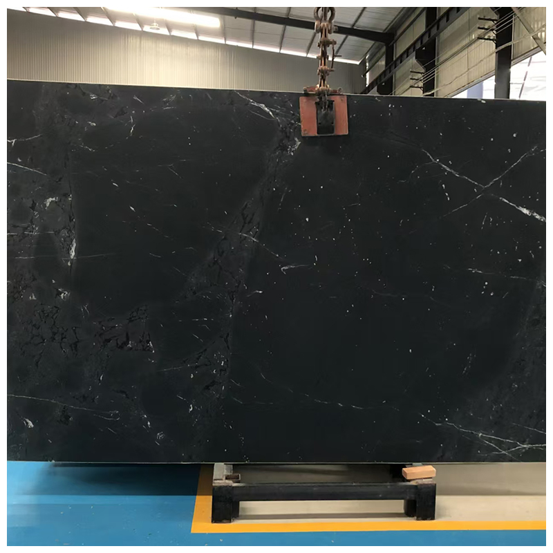 Brazilian Negresco Black Leathered Quartzite Slabs