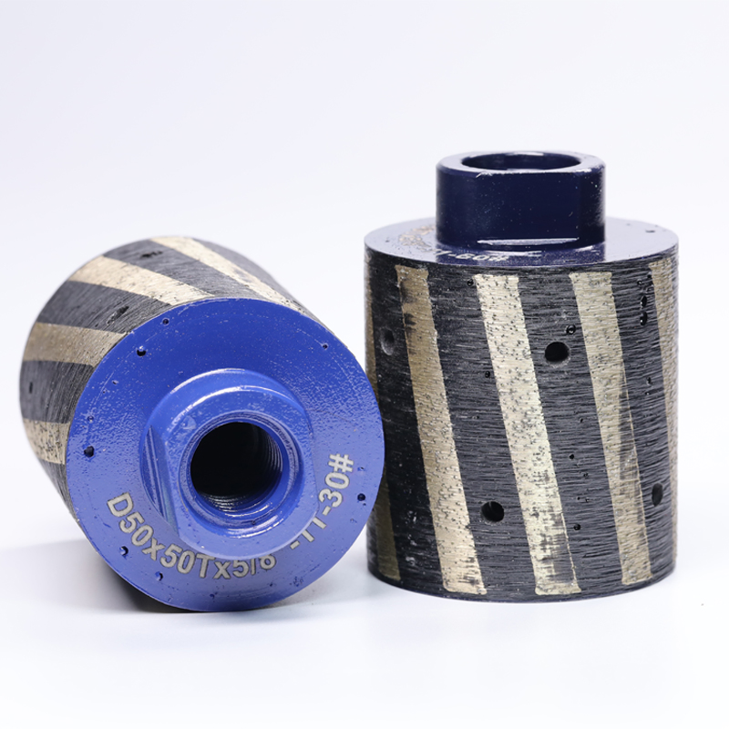 50mm Resin Filled Drum Wheel for Granite