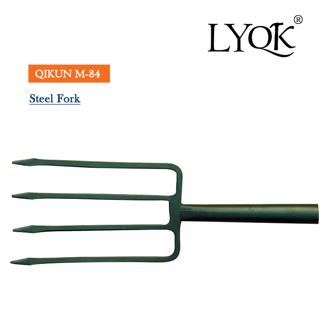 M-83 Garden Fork with Manual Drop Forged Steel and Sharpened End