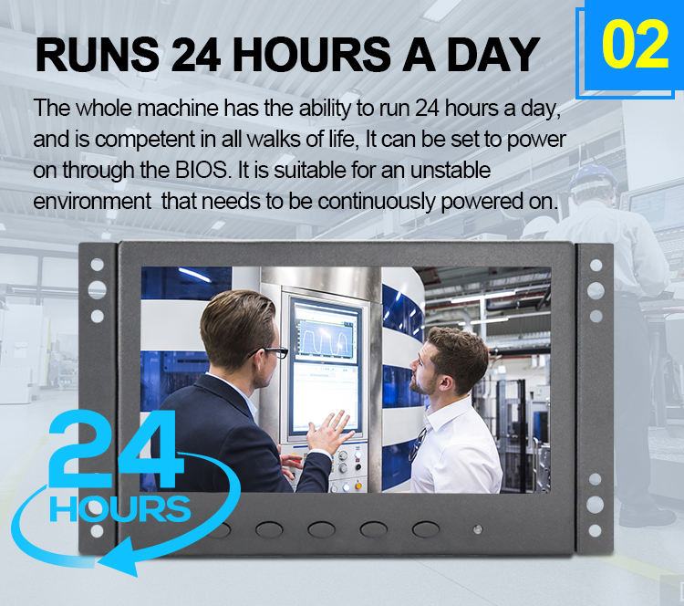 Промышленный монитор 10.1/12.1 дюйма с сенсорным экраном