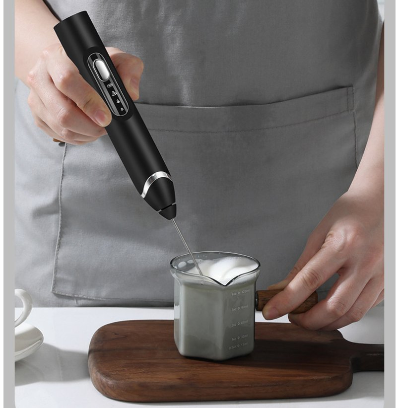 Premium Electric Milk Frother for Creamy Coffee and Lattes