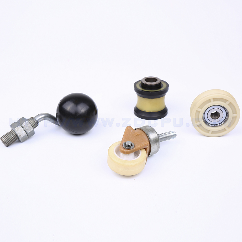 Durable Customized Black Plastic/ PU/PVC/ Rubber Casters / Wheel Manufacturer