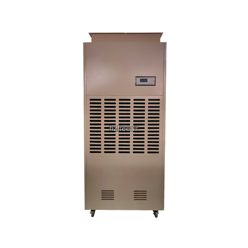 168L/D Industrial Dehumidifier 380V for Drying Factory Work in High 60º C Environment