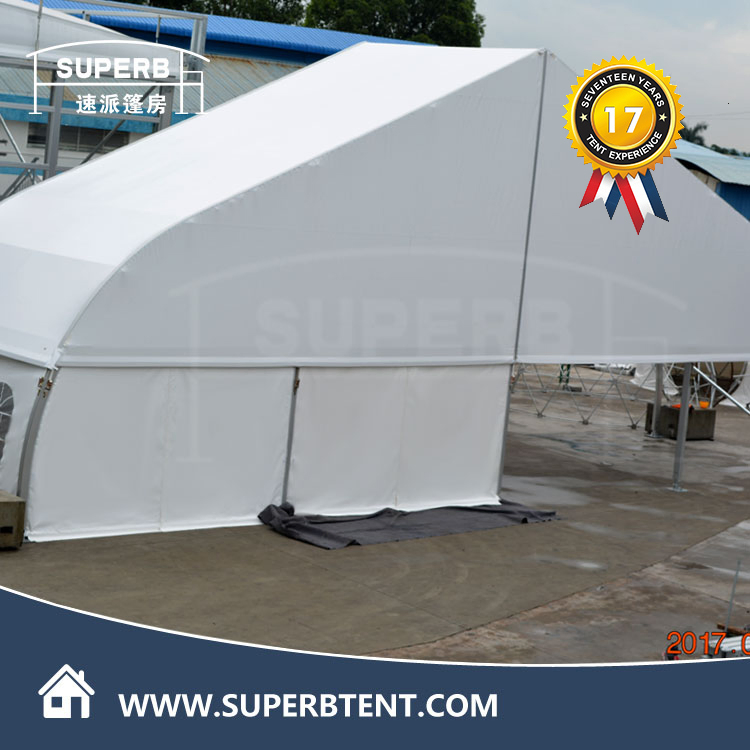 Aluminum and PVC Large Curve Tent for Party and Event