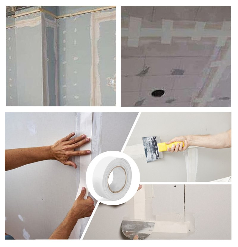 50mmx20m, 50mmx75m, 50mmx150m Drywall Paper Joint Tape
