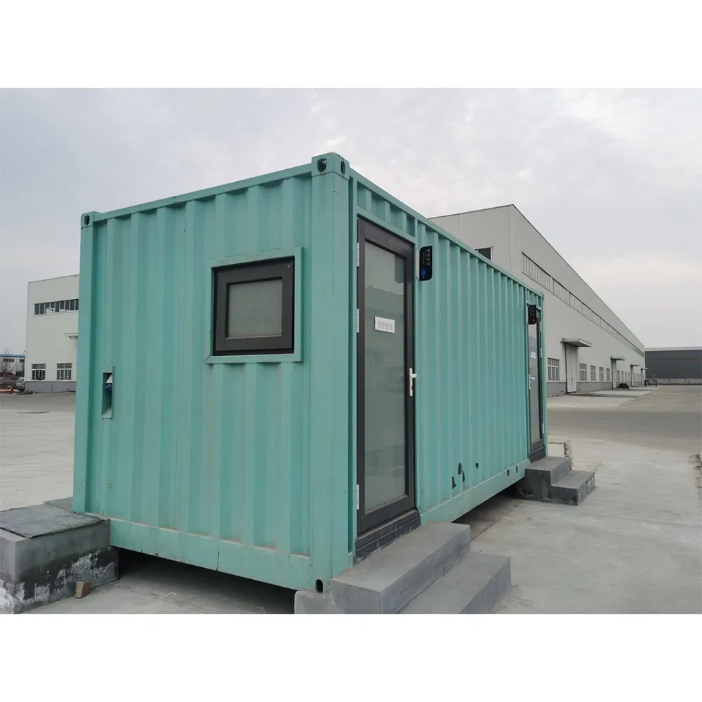 Low Cost Fast Built Modular Mobile Office Container Toilet House with ISO