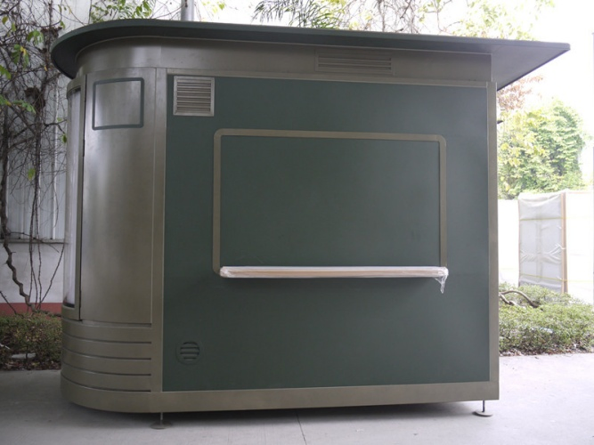 Factory Wholesale Outdoor Food Kiosk for Various Advertising