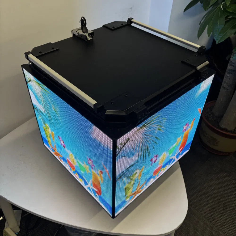 Stable Quality LED Aluminum Food Delivery Box for Milk Tea Shop Delivery