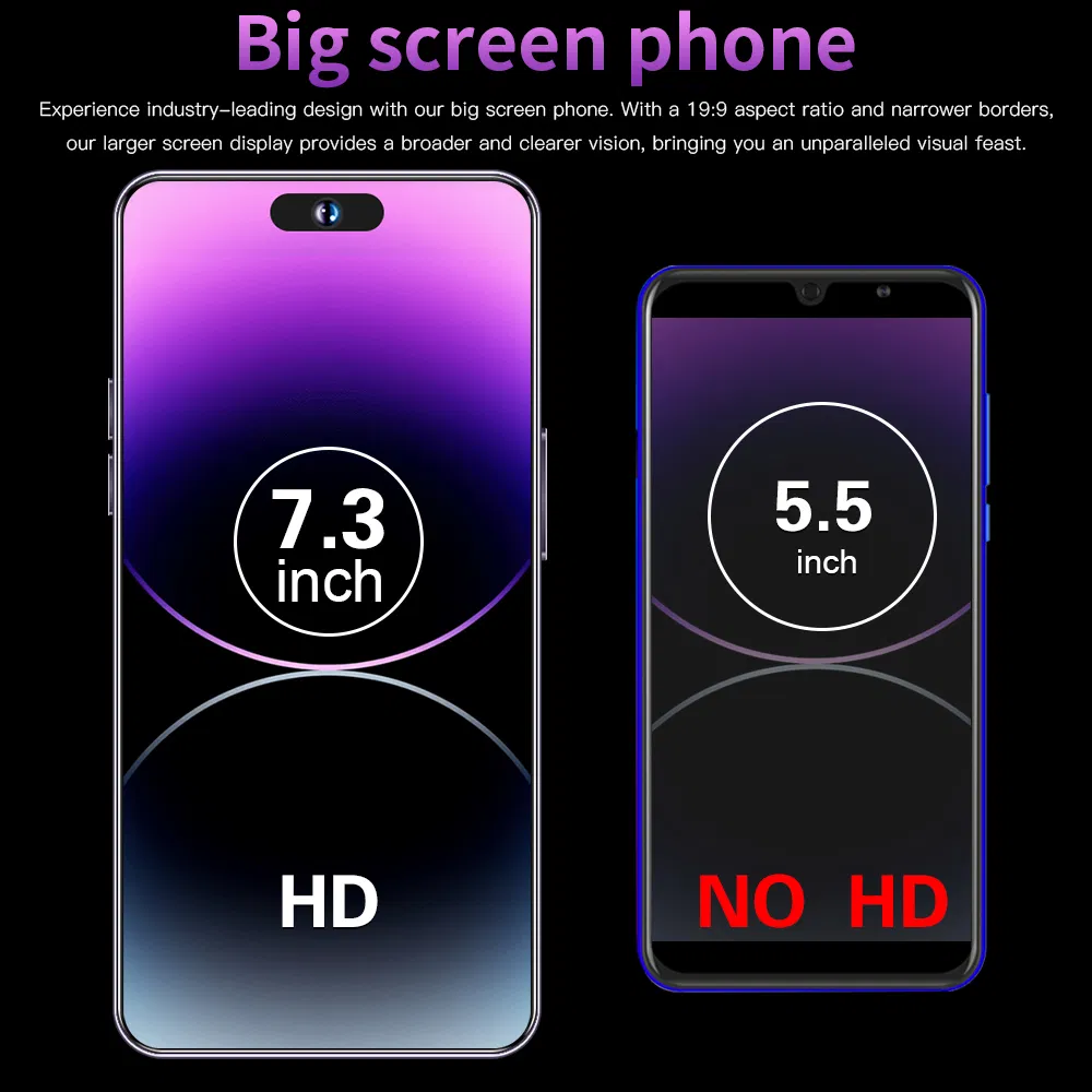 Смартфон I14 PRO Max 5G с NFC и 108 МП камерой