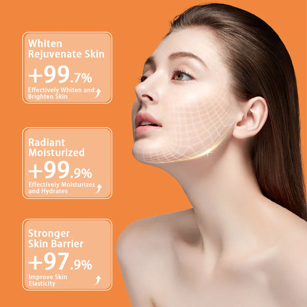 100% Organic Vitamin C Face Care Set for Radiant Skin