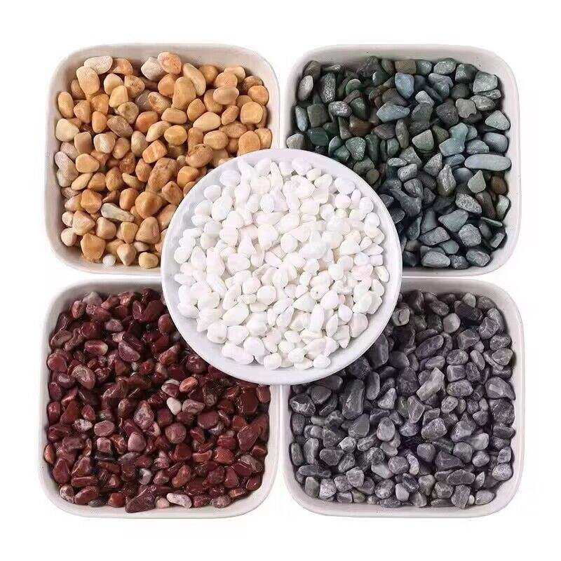 3-5mm Landscape Stone Pebble Washed Color Stone Epoxy Floor Terrazzo Factory Price