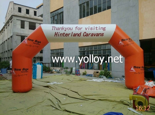 Start Finish Line Inflatable Arch Archway Door Gate Entrance for Racing Sport