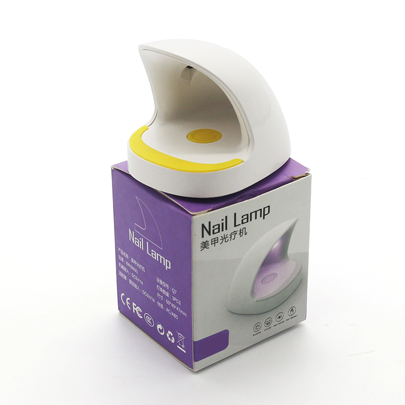 Hot Selling Quick-Drying LED/UV Phototherapy Lamp Portable Mini Egg USB Nail Lamp