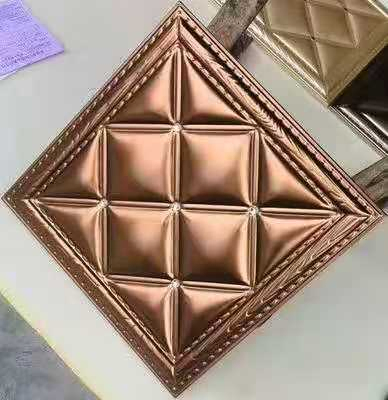 Самоклеящаяся 3D панель для стен из кожи