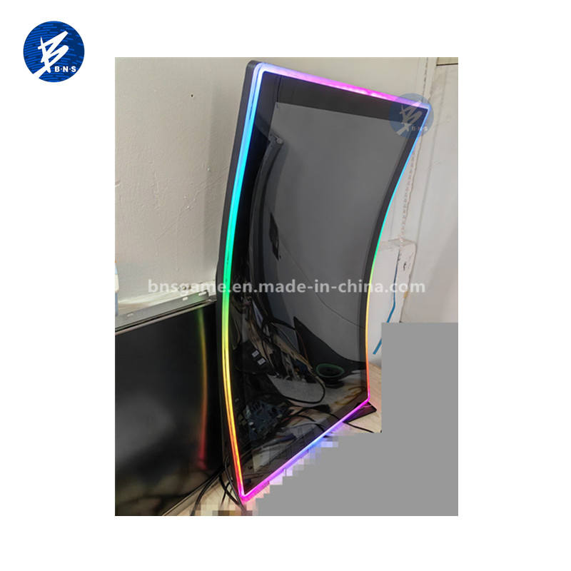 32 Inch Curved Flat Surface 3m Touch Screen Monitor with LED Light