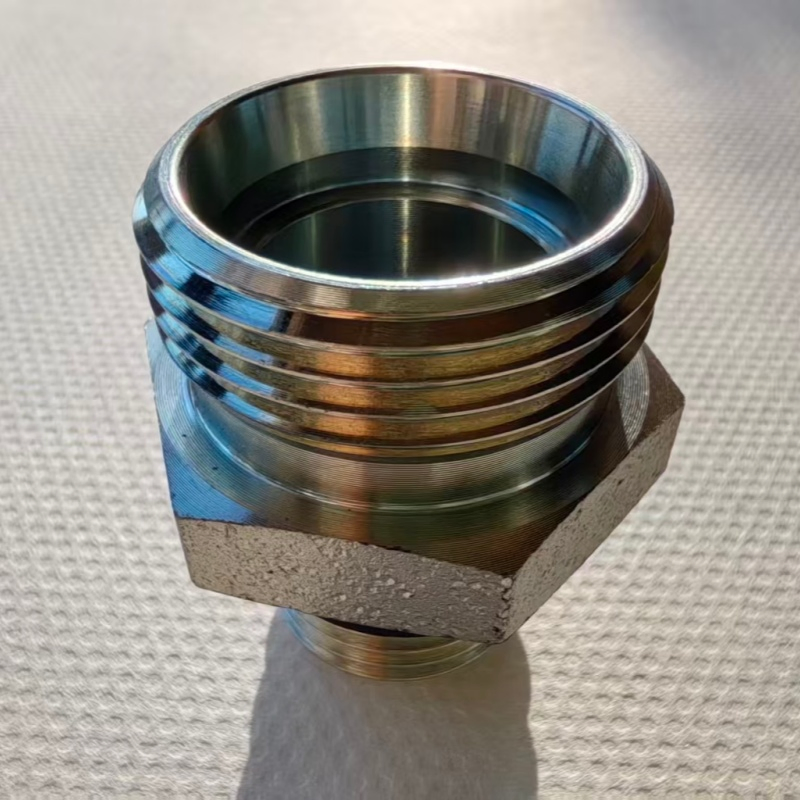 Low MOQ Hydraulic Fitting with Captive Seal for Efficient Connections