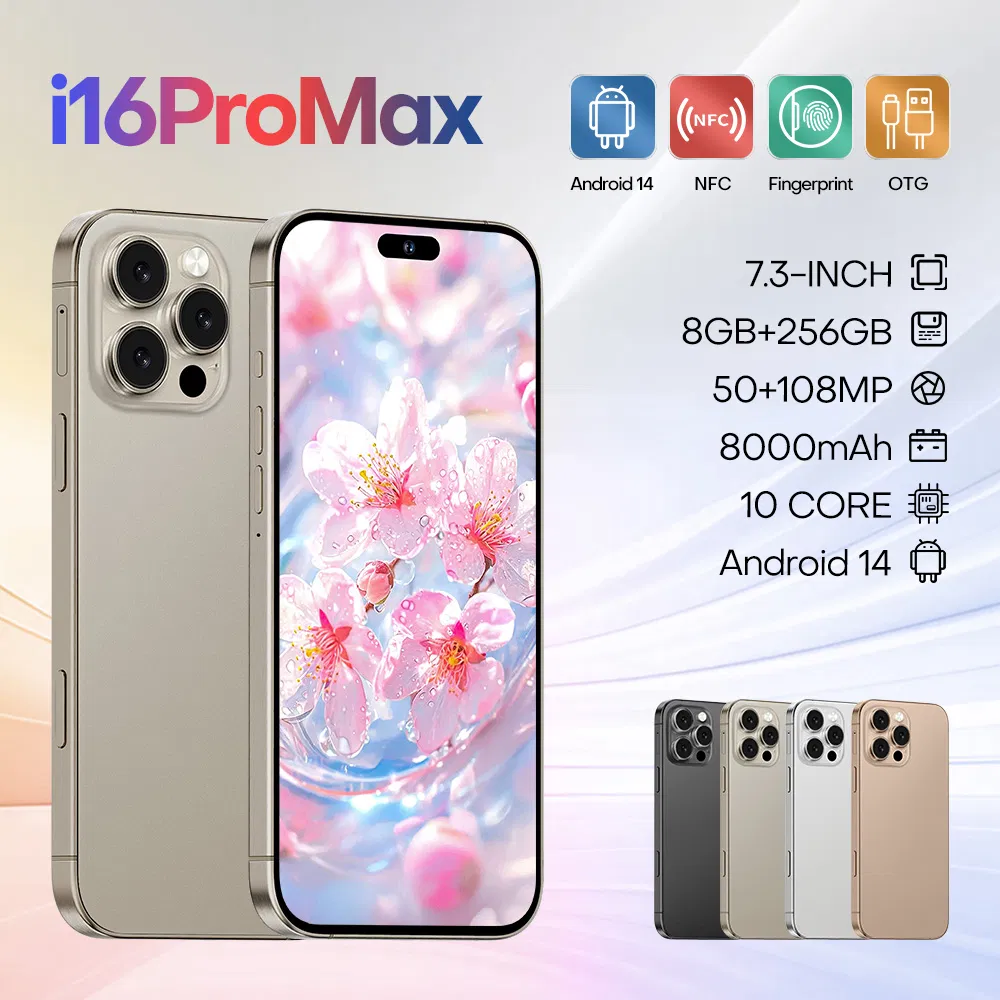 Factory Price 7.3-Inch 8GB+256GB Hot Selling 108MP Unlocked NFC Phone