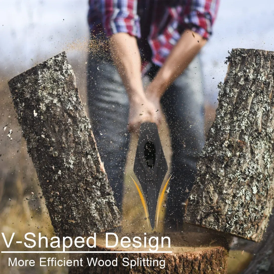 Wood Splitting Axe and Hatchet Set Camping Hatchet Chopping Axe